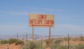 PICTURES/Lower Antelope Canyon/t_Lower Antelope Canyon Sign.JPG